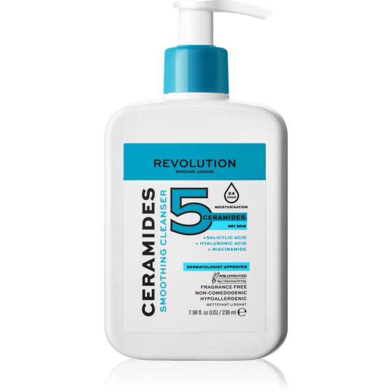 Revolution Skincare Ceramides lágy tisztító gél hidratálja a bőrt és minimalizálja a pórusokat 236 ml-Ár