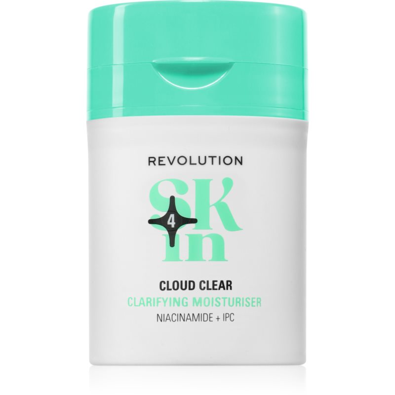 Revolution Skincare Clearly Clarify Cloud Clear gyengéd tápláló és hidratáló nappali krém niacinamiddal 50 ml-ár