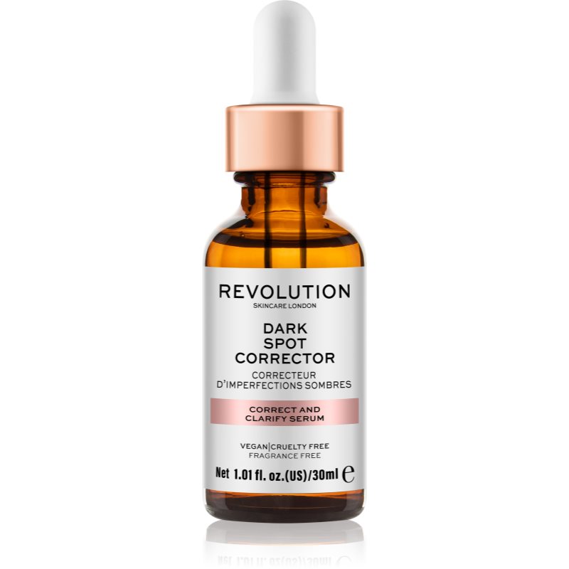 Revolution Skincare Dark Spot Corrector aktív szérum a pigment foltok ellen 30 ml-Eredeti