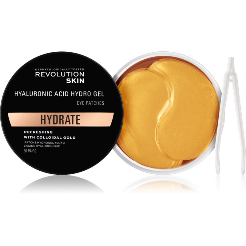 Revolution Skincare Gold Hydrogel hidrogél maszk a szem körül aranytartalommal 60 db-Ár