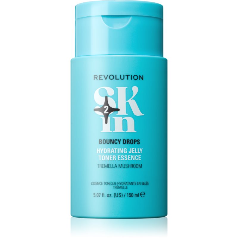 Revolution Skincare Happy Hydrate Bouncy Drops hidratáló tonik géles textúrájú 150 ml-ár