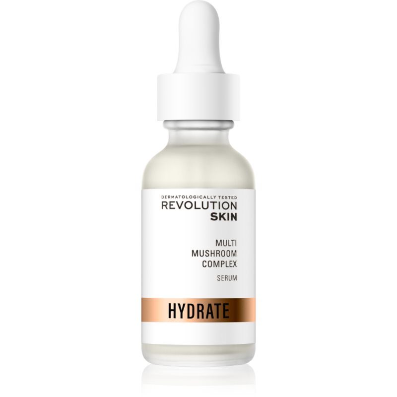 Revolution Skincare Hydrate Multi Mushroom Complex mélyen tápláló és hidratáló szérum az élénk bőrért 30 ml-Ár