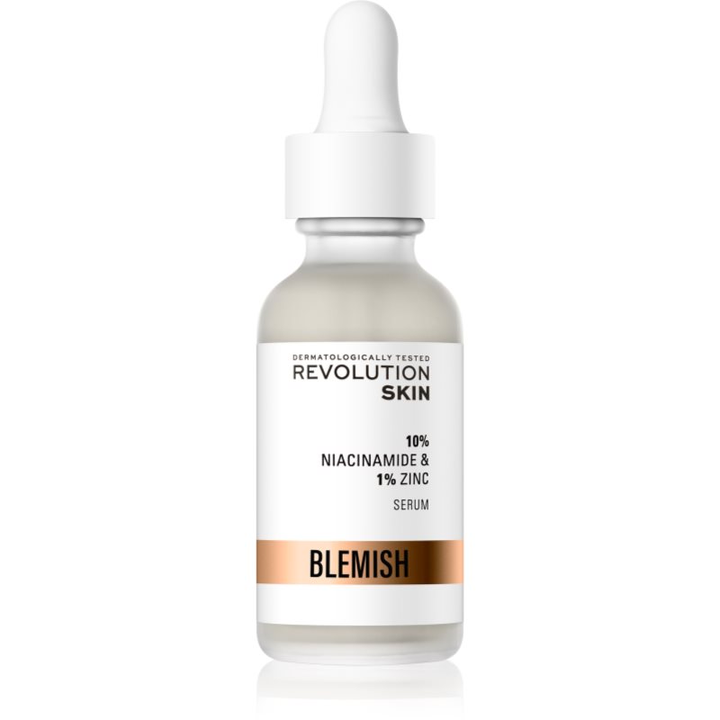 Revolution Skincare Niacinamide 10% + Zinc 1% szérum a kitágult pórusokra 30 ml-Eredeti