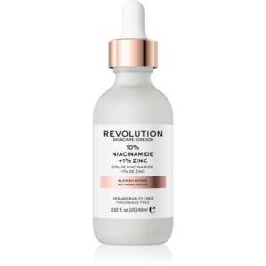 Revolution Skincare Niacinamide 10% + Zinc 1% szérum a kitágult pórusokra 60 ml-Ár