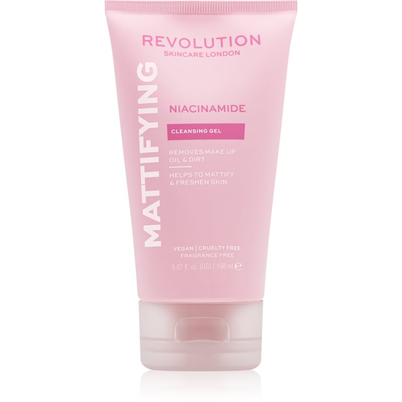 Revolution Skincare Niacinamide Mattify mattító tisztító gél 150 ml-Ár