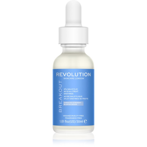 Revolution Skincare Super Salicylic 2% Salicylic Acid & Fruit Enzymes szérum a zsíros és problémás bőr regenerálására 30 ml-Ár