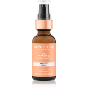 Revolution Skincare Vitamin C 3% bőrélénkítő szérum C-vitaminnal 30 ml-Eredeti