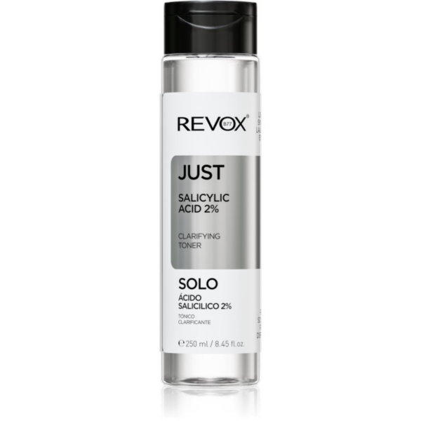 Revox B77 JUST Salicylic Acid 2% hámlasztó tisztító tonik arcra és testre 250 ml-ár