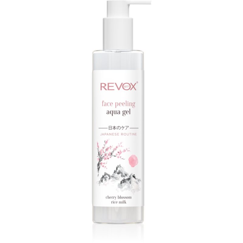 Revox B77 Japanese Routine Face Peeling Aqua Gel finoman tisztító peeling az arcra 250 ml-ár
