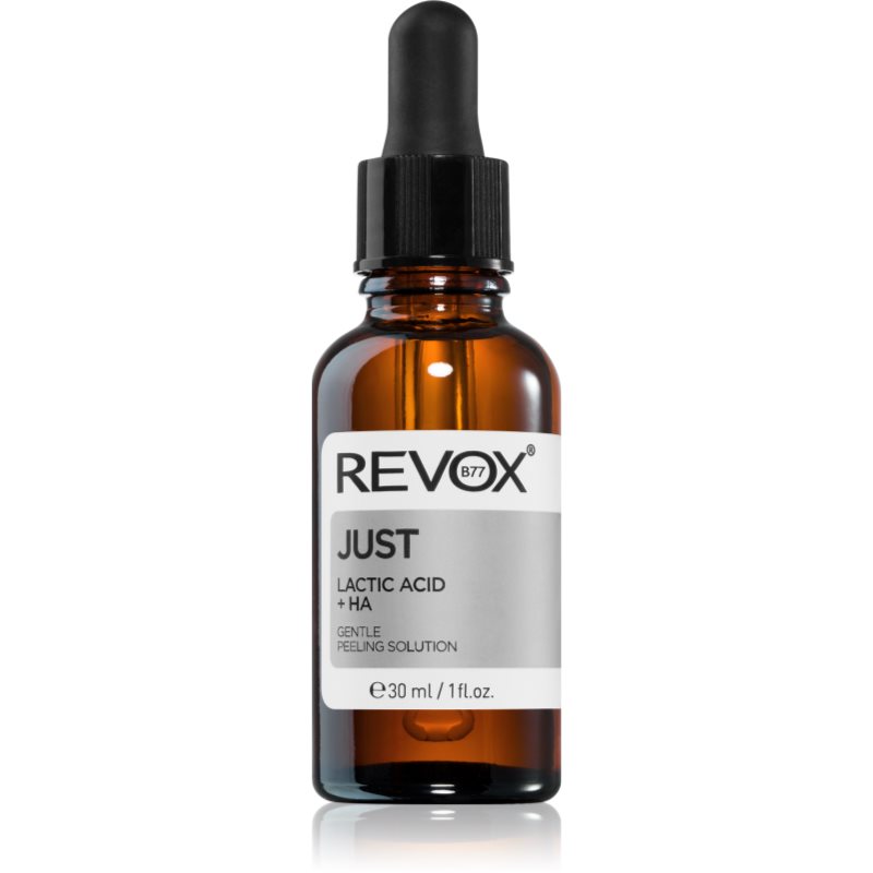 Revox B77 Just Lactic Acid + HA feszesítő hámlasztó szérum az arcra és a nyakra 30 ml-Ár