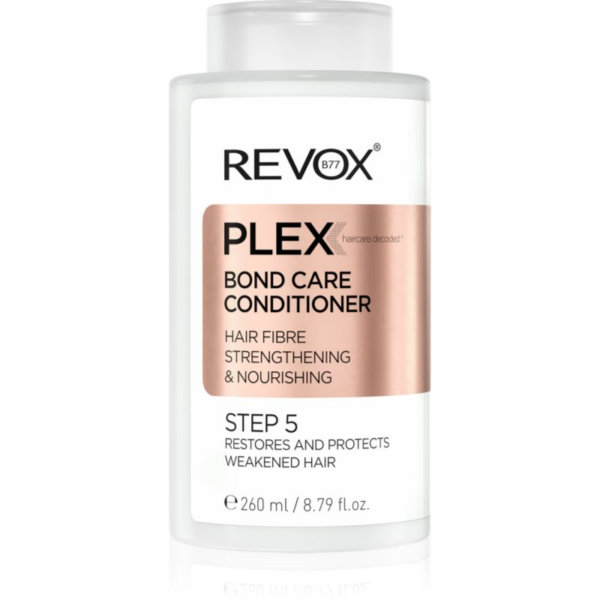 Revox B77 PLEX Bond Care Conditioner. Step 5 tápláló kondícionáló a haj megerősítésére 260 ml-ár