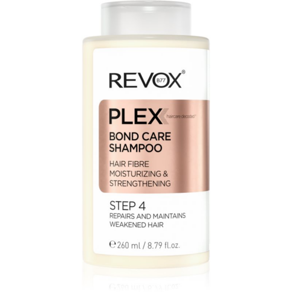 Revox B77 PLEX Bond Care Shampoo. Step 4 erősítő sampon hidratáló hatással 260 ml-ár
