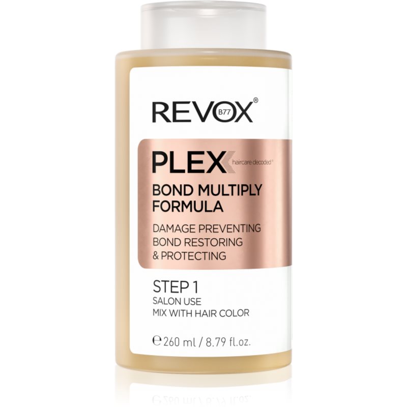 Revox B77 PLEX Bond Multiply Formula. Step 1 védő ápolás sérült
