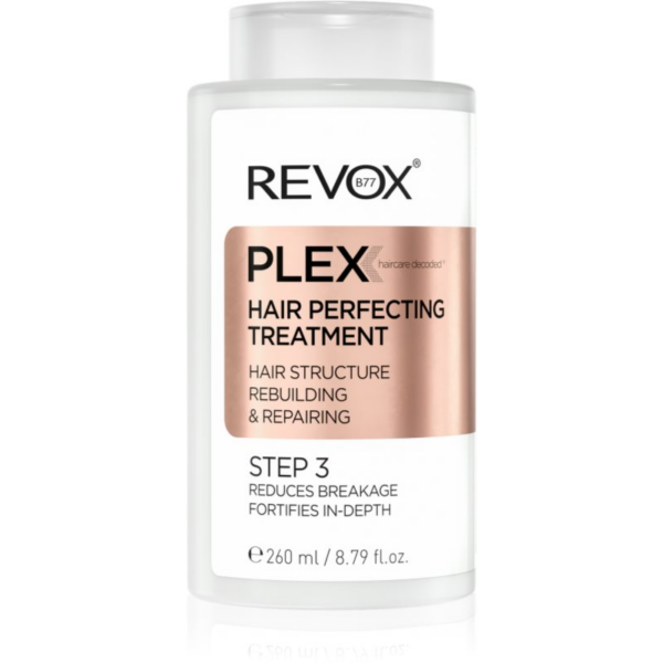 Revox B77 PLEX Hair Perfecting Treatment. Step 3 sampon előtti ápolás a festett és károsult hajra 260 ml-ár
