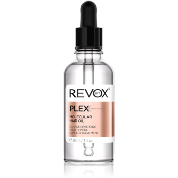 Revox B77 PLEX Molecular Hair Oil olaj károsodott haj erősítésére 30 ml-ár