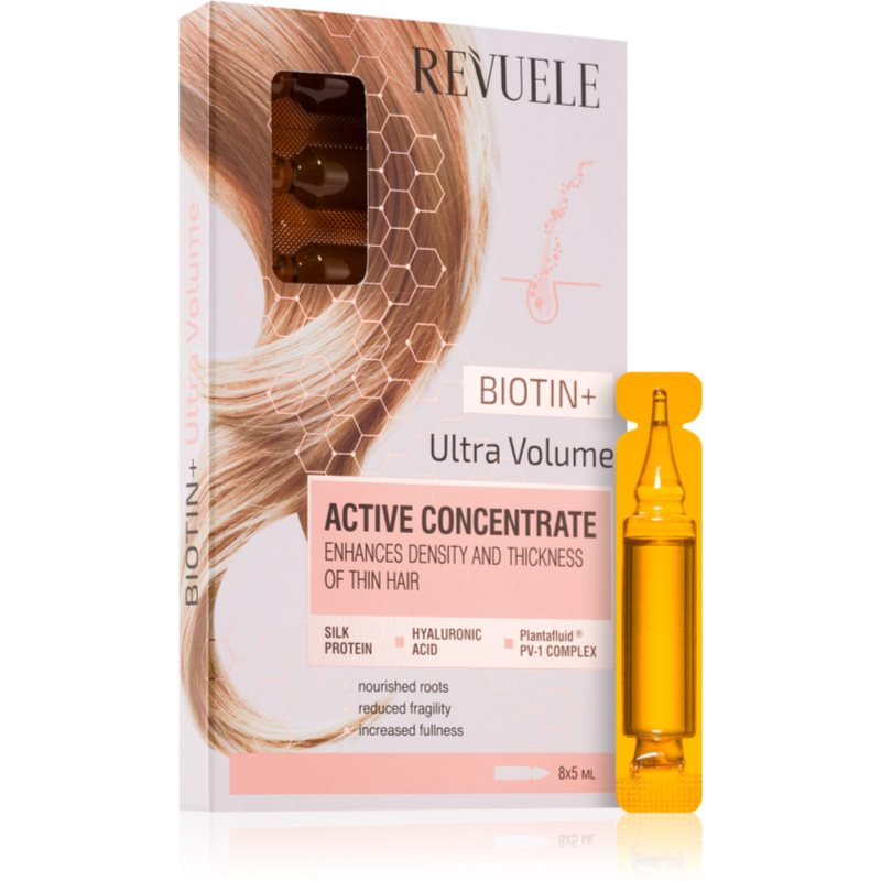Revuele Active Concentrate Biotin+ ampulla a hajtérfogat növelésére 8x5 ml-Ár