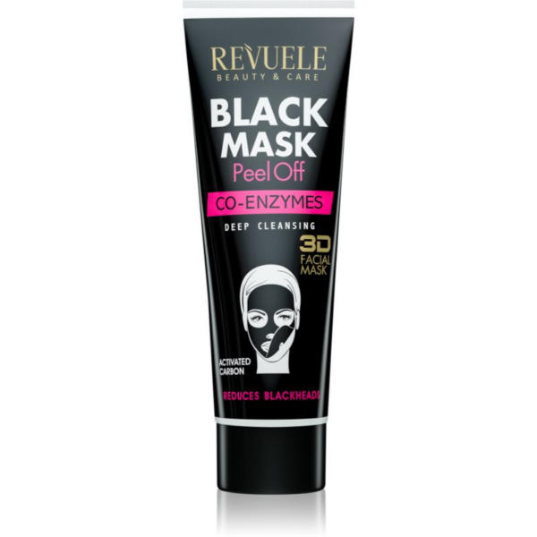 Revuele Black Mask Peel Off Co-Enzymes lehúzható maszk a mitesszerek ellen 80 ml-Ár