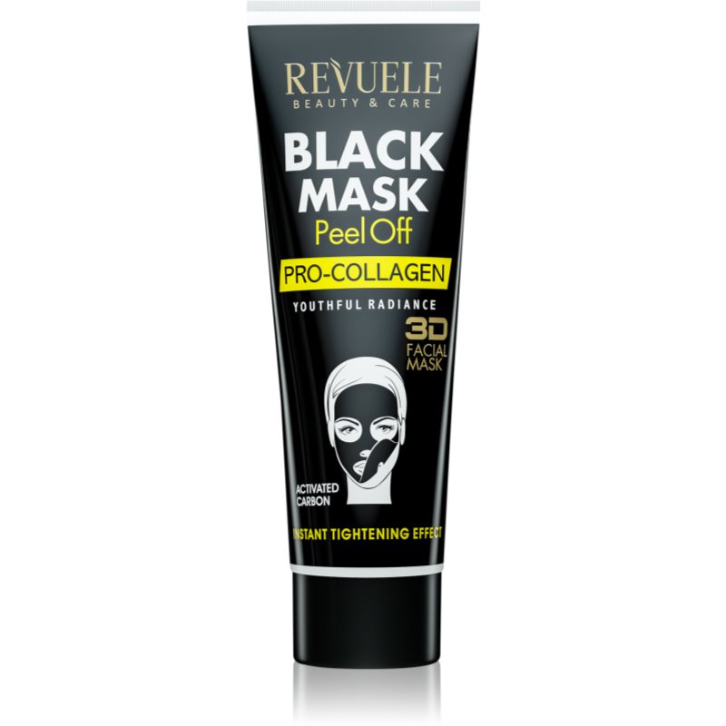 Revuele Black Mask Peel Off Pro-Colagen lehúzható maszk a feszes bőrért 80 ml-Ár