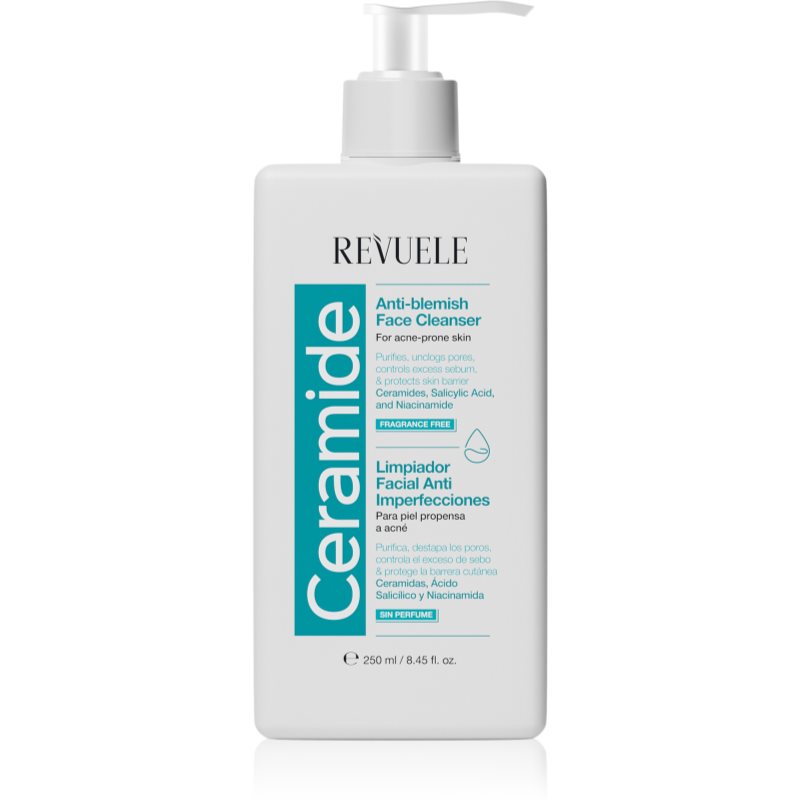 Revuele Ceramide Anti-Blemish Face Cleanser tisztító gél problémás és pattanásos bőrre 250 ml-Ár
