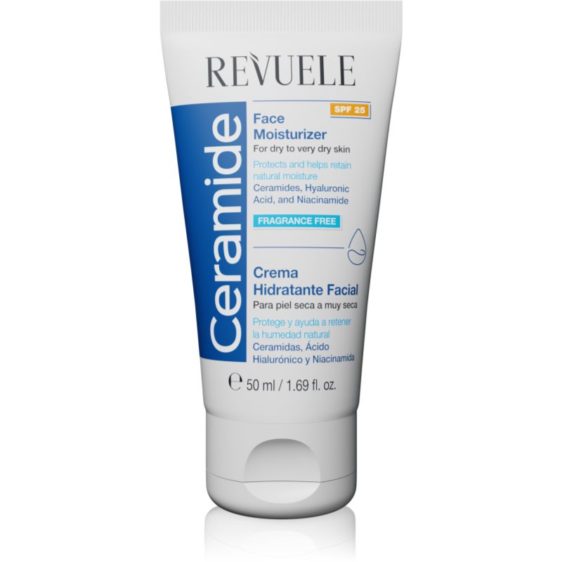 Revuele Ceramide Face Moisturizer SPF 25 nappali védőkrém száraz és nagyon száraz bőrre SPF 25 50 ml-Ár