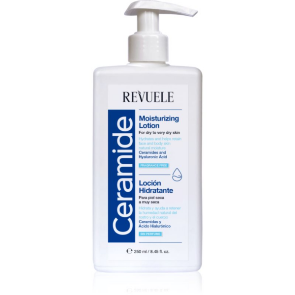 Revuele Ceramide Moisturizing Lotion hidratáló tej arcra és testre Száraz