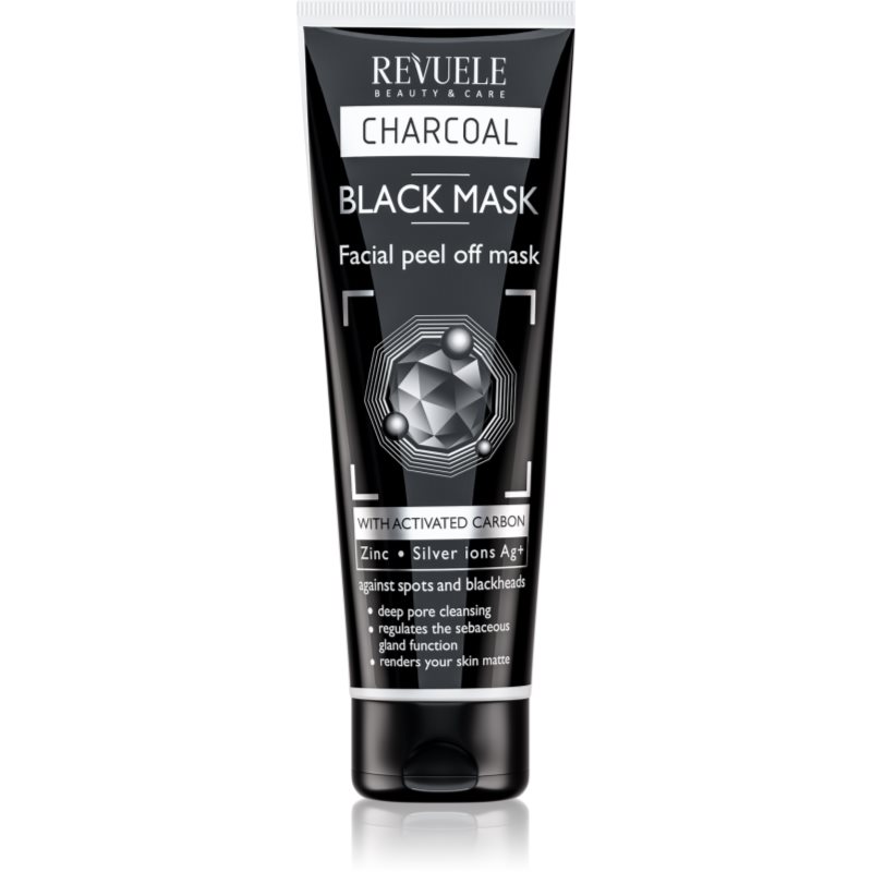 Revuele Charcoal Black Mask tisztító lehúzható maszk a problémás bőrre 80 ml-Ár
