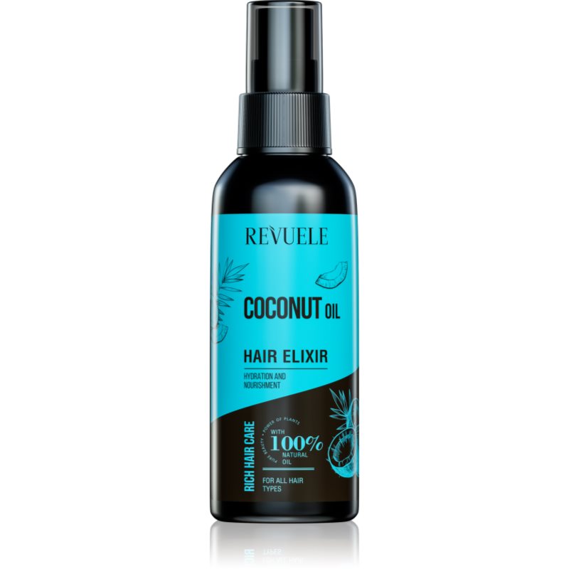 Revuele Coconut Oil Hair Elixir öblítést nem igénylő elixír a hajformázáshoz