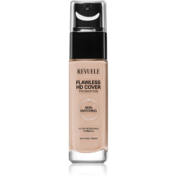 Revuele Flawless HD Cover Foundation könnyű alapozó a tökéletes küllemért árnyalat 01 Ivory 33 ml-Ár