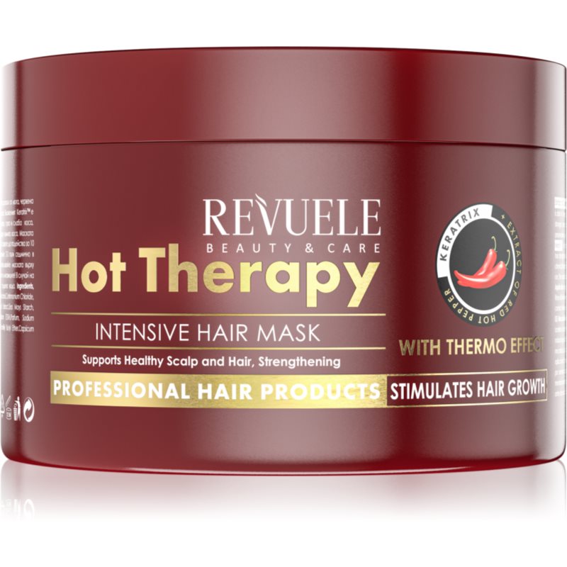 Revuele Hot Therapy Intensive Hair Mask intenzív revitalizáló maszk száraz és törékeny hajra 500 ml-Ár