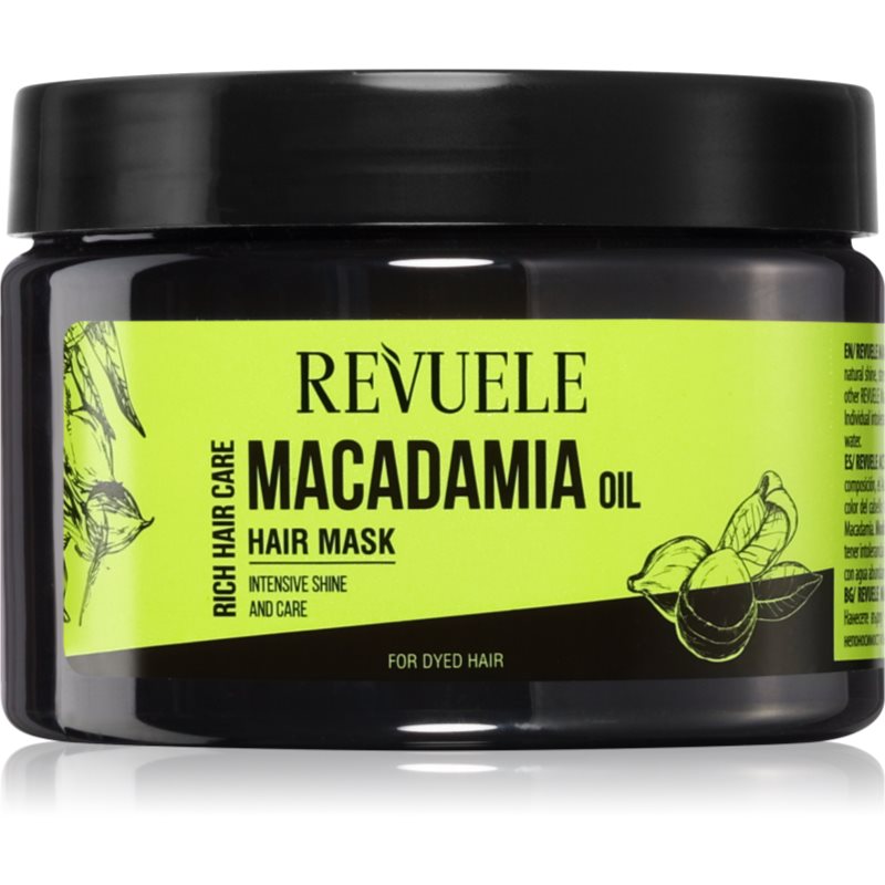 Revuele Macadamia Oil Hair Mask kezelés festett hajra maszk formájában 360 ml-Ár
