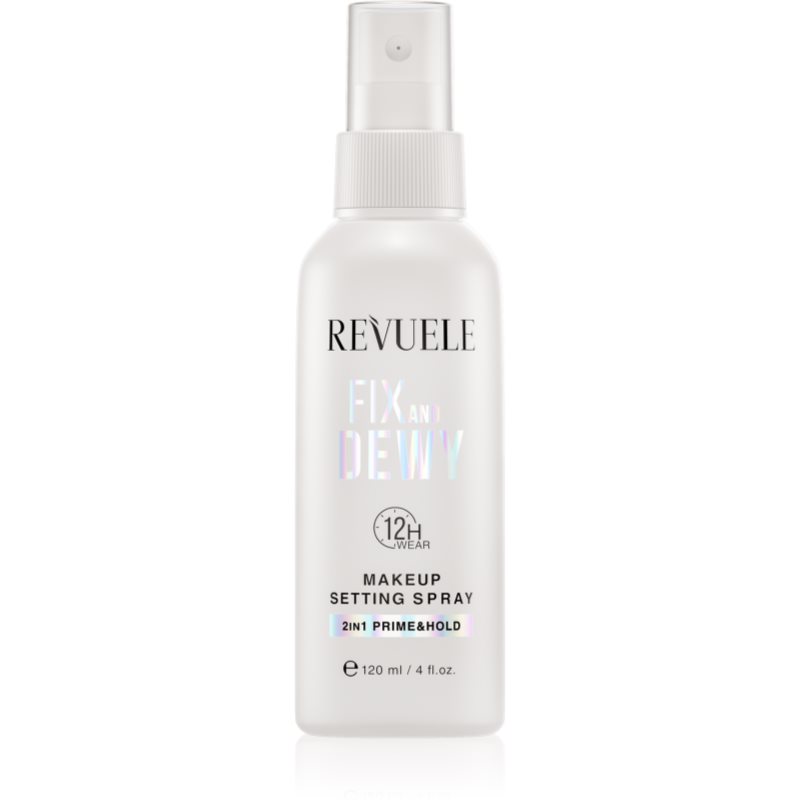Revuele Makeup Setting Spray Fix And Dewy sminkfixáló spray az élénk bőrért 120 ml-Ár