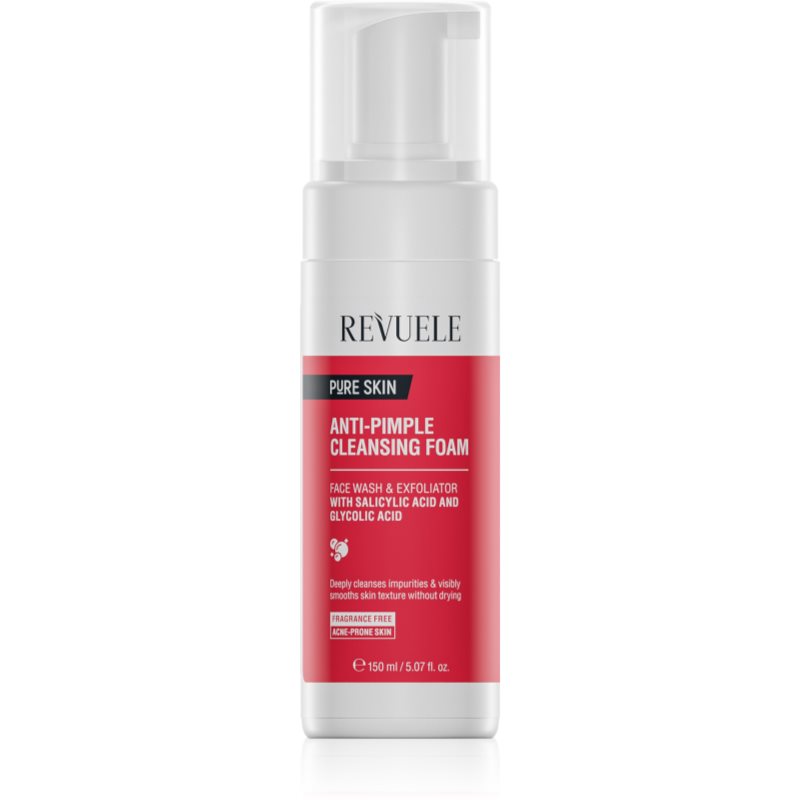 Revuele Pure Skin Anti-Pimple tisztító hab problémás és pattanásos bőrre 150 ml-Ár
