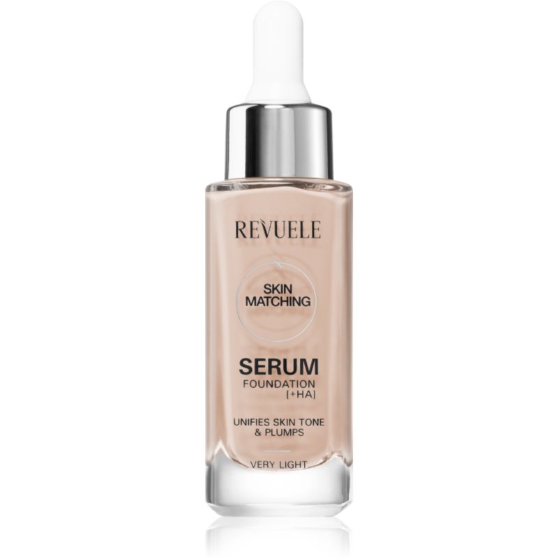 Revuele Serum Foundation [+HA] hidratáló alapozó egységesíti a bőrszín tónusait árnyalat Very Light 30 ml-Ár
