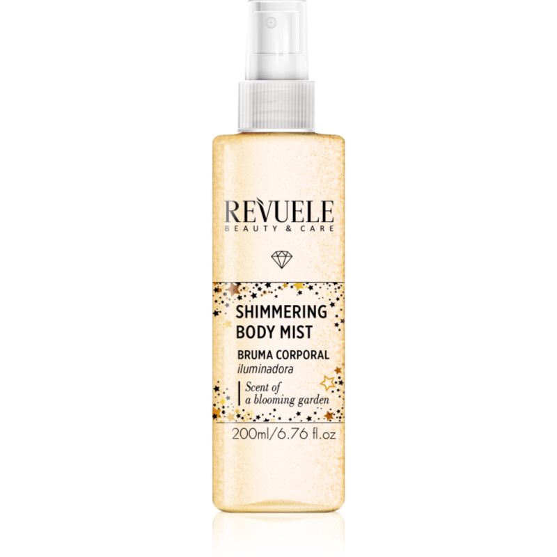 Revuele Shimmering Body Mist élénkítő permet testre árnyalat Gold 200 ml-Ár