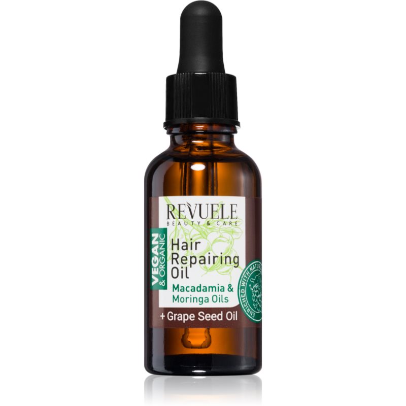 Revuele Vegan & Organic Hair Repairing Oil tápláló olaj a haj megerősítésére 30 ml-Ár
