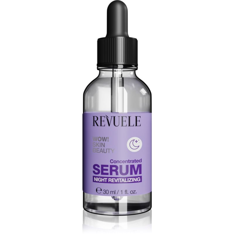 Revuele WOW! Skin Beauty Concentrated Serum Night Revitalizing éjszakai ránctalanító szérum hidratáló hatással 30 ml-Ár