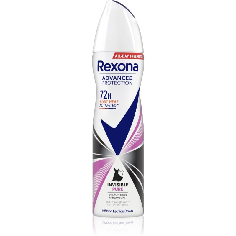 Rexona Advanced Protection Invisible Pure izzadásgátló a fehér és sárga foltok ellen 72 óra 150 ml-Ár