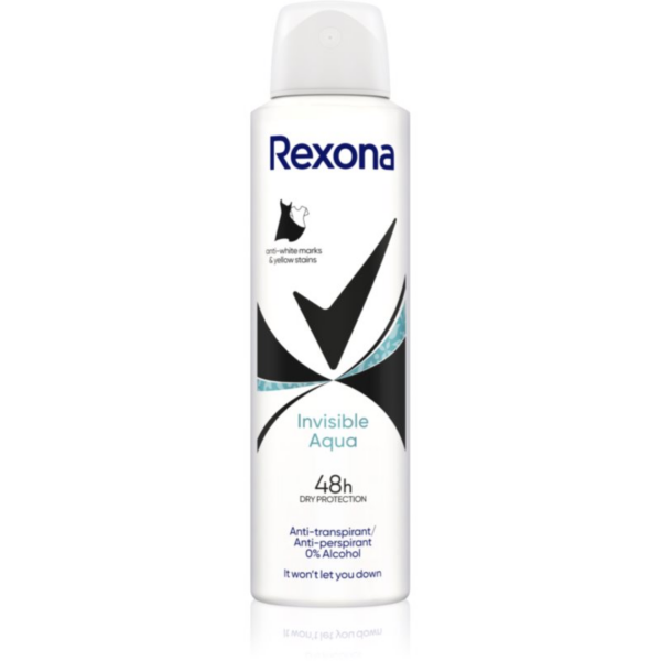 Rexona Invisible Aqua izzadásgátló spray 150 ml-Eredeti