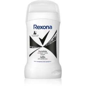 Rexona Invisible Black&White kemény izzadásgátló fehér foltok ellen 50 ml