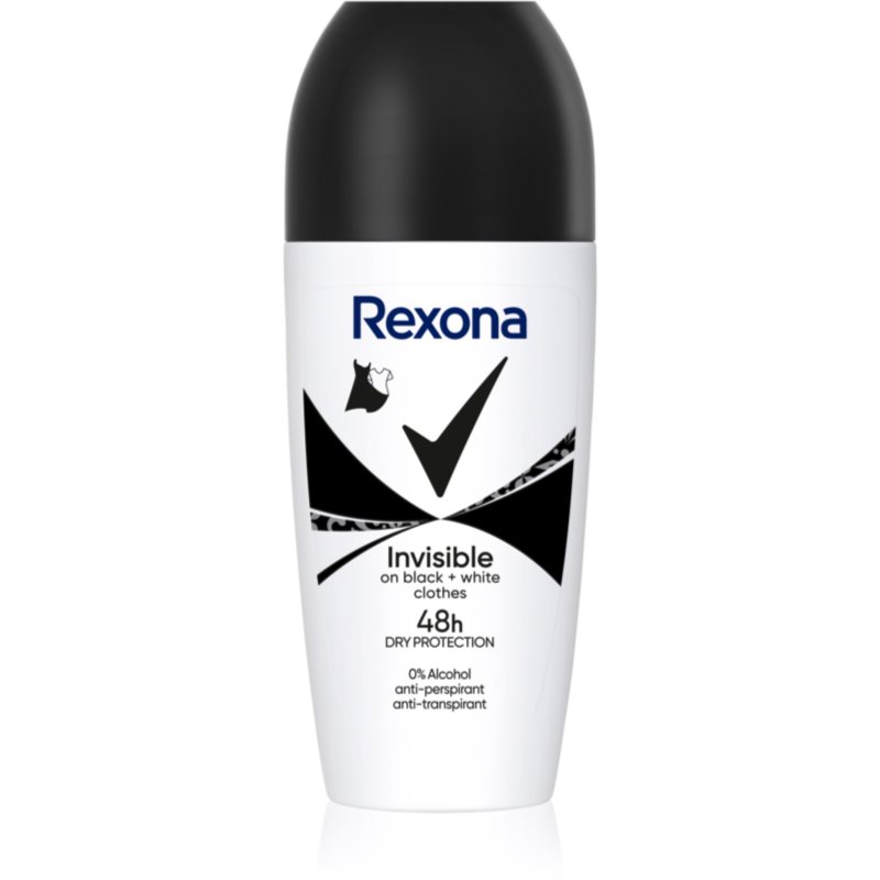 Rexona Invisible on Black + White Clothes golyós izzadásgátló 48h 50 ml-Ár