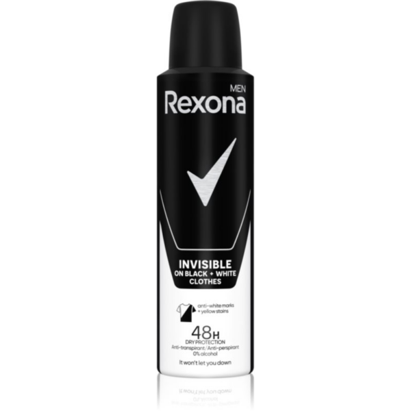 Rexona Invisible on Black + White Clothes izzadásgátló spray 48h 150 ml-Ár