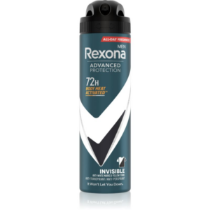 Rexona Men Advanced Protection izzadásgátló a fehér és sárga foltok ellen 72 óra uraknak Invisible 150 ml-Ár