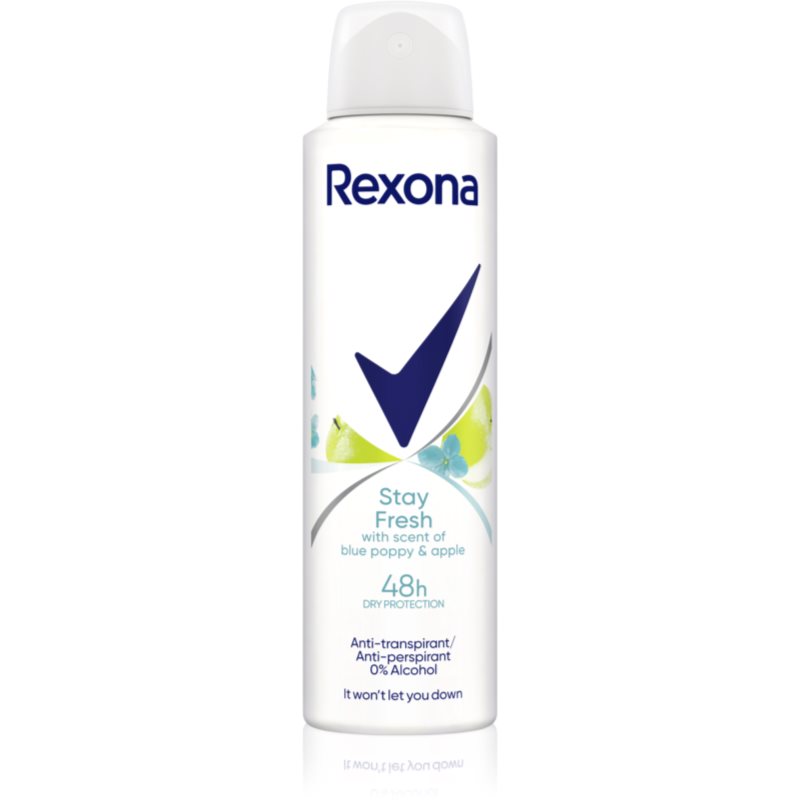 Rexona Stay Fresh Blue Poppy & Apple izzadásgátló spray 48h 150 ml-Ár