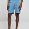 Ribbed shorts horizontal blue