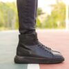 Riccon Black Men's Black Boots 0012176