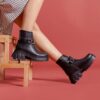 Riccon Black Skin Women's Boots 0012160