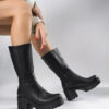 Riccon Women's Boots 0012270 Black Skin