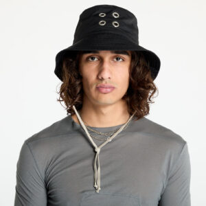 Rick Owens DRKSHDW Woven Padded Gilligan Hat Black M-alacsony-ár