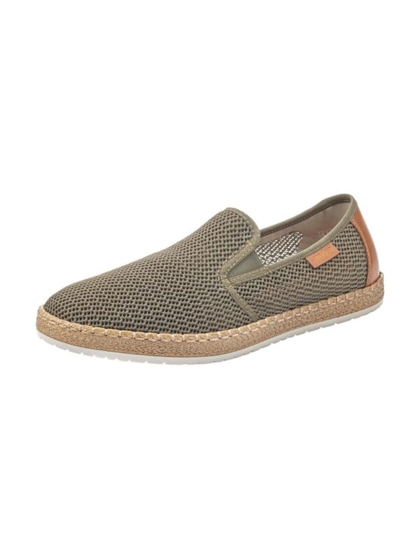 Rieker Espadrilles  barna / olíva