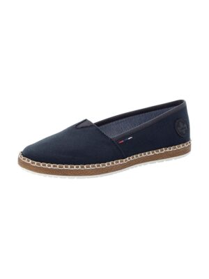 Rieker Espadrilles  éjkék / tűzpiros / fehér-hu